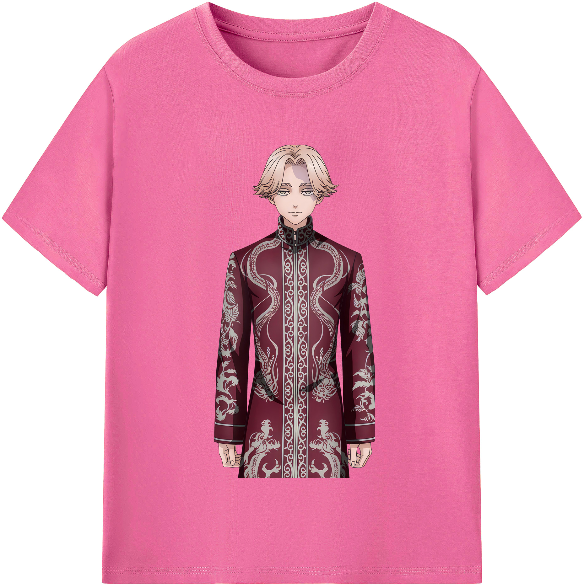（画像用） 東京リベンジャーズ Tokyo Revengers レディースカジュアルプリントTシャツ（綿100％）
